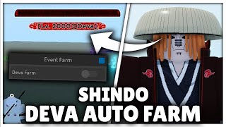 [DEVA/PAIN AUTO FARM] Roblox Shindo Life Script GUI: Chaos Element Hack, Scroll Farm, Infinite Spins