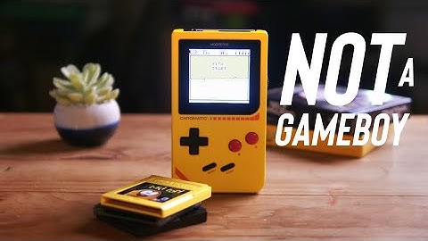 NOT A GAMEBOY: Modretro Chromatic