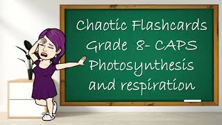 Flashcards   Photosynthesis and respiration   Gr8