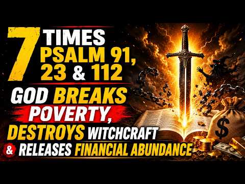 🔥 7 Times Psalm 91, 23, 112 — God BREAKS Poverty, DESTROYS Witchcraft & RELEASES Financial Abundance