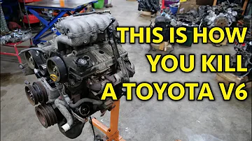 Toyota 4Runner 5VZ 3.4L V6 Teardown. How Do You Kill One Of Toyota's Best Ever Engines?