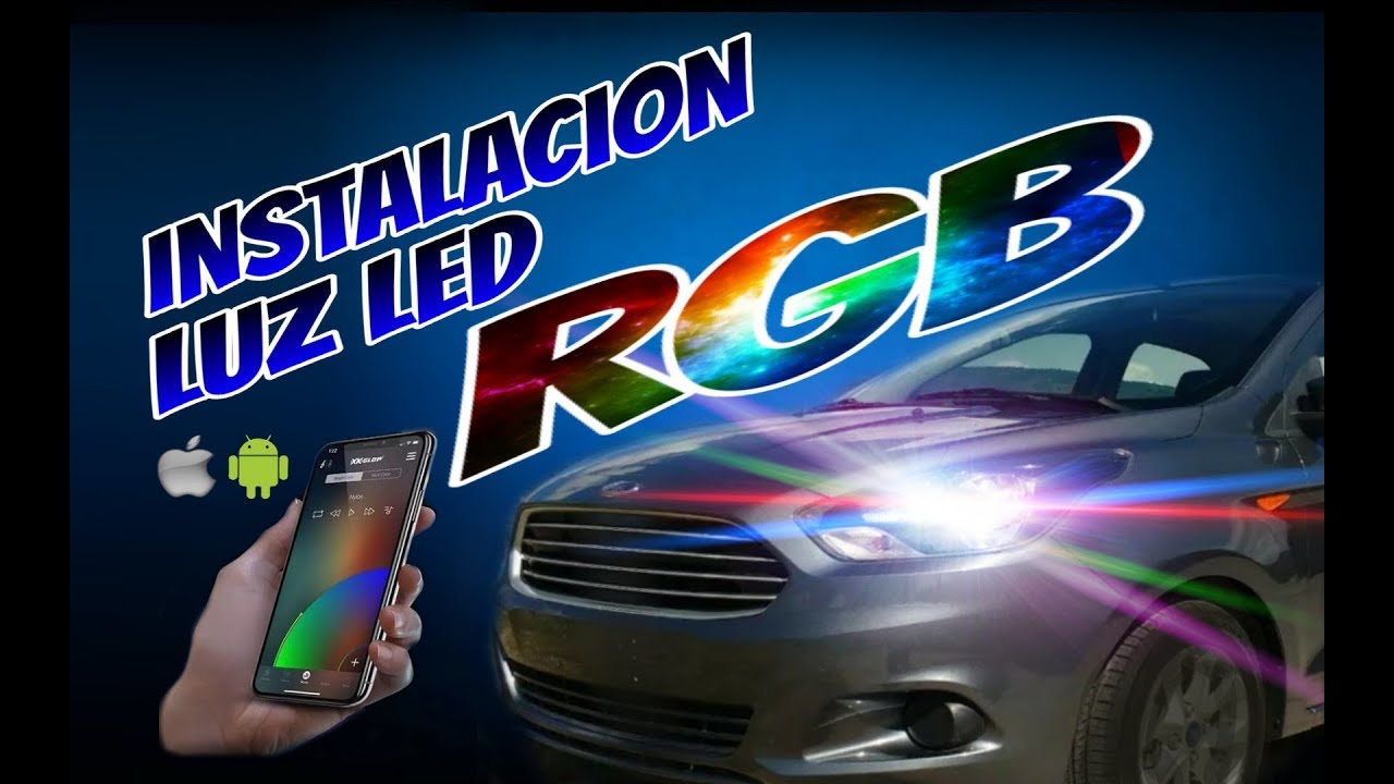 Como Instalar Luces Led Rgb Bluetooth Youtube
