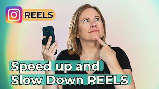 How to Speed up and Slow Down REELS in Instagram Edits