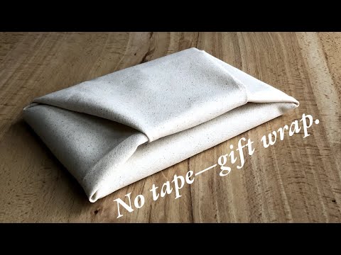 How to wrap with tissue and NO TAPE! - YouTube