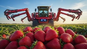 INSANE Robot Army Harvests 1 Million Strawberries Per Hour Worth $4 Million