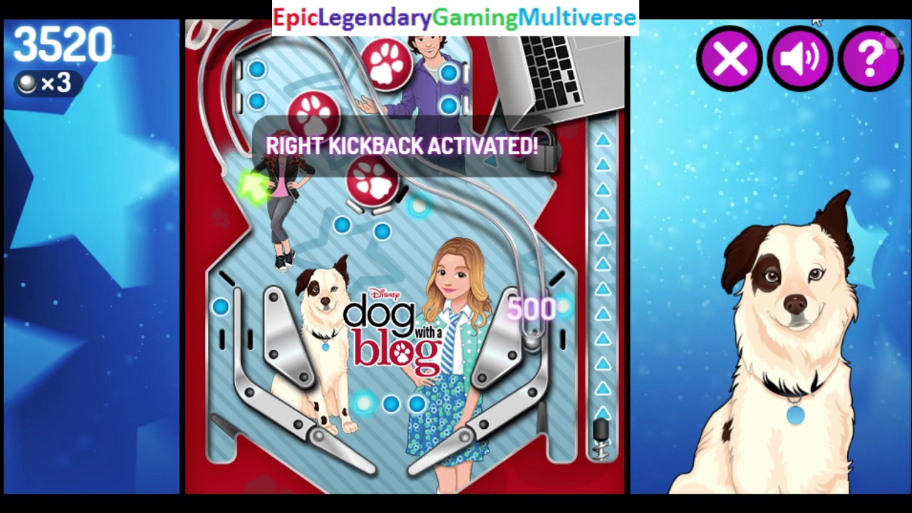 Disney Pinball Party Dog With A Blog Pinball Game Gameplay Part 1