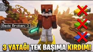 Hypixel'de 1v12 Atmak? Tüm Yatakları Tek Başıma Sildim!