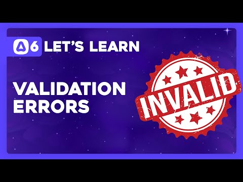 Let's Learn AdonisJS 6: Ep 6.2 - Displaying Validation Errors and Validating from our Request