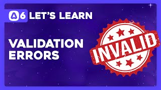 Famous Let's Learn AdonisJS 6: Ep 6.2 - Displaying Validation Errors and Validating from our Request Wealth