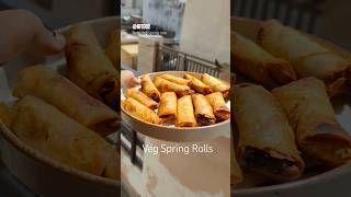 🥶Frozen food, Veg Spring Rolls 😋,small spring rolls #shorts #food #foodclips