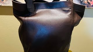 Details Vintage Coach Soho Tote XL 4082 Review News
