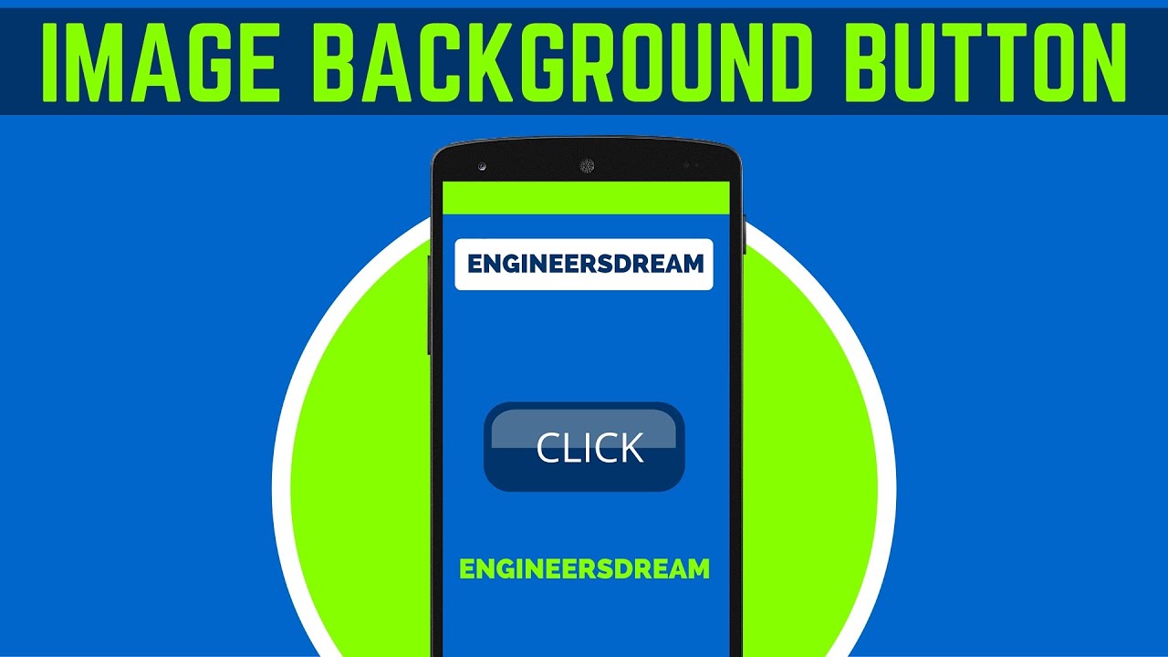 13. How To Set Background Image For Button In Android Studio | Android App Development