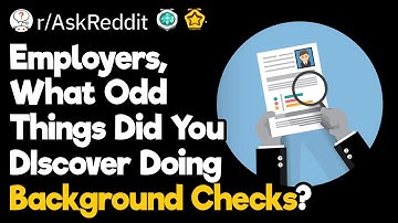 Worst Things Found on Background Checks