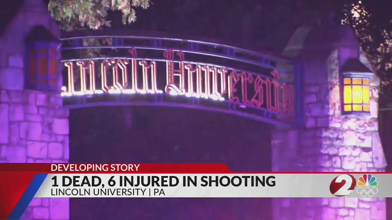 1 dead, 6 hurt after shooting at Lincoln University - YouTube