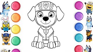How to Draw Paw Patrol | Paw Patrol Drawing Tutorial