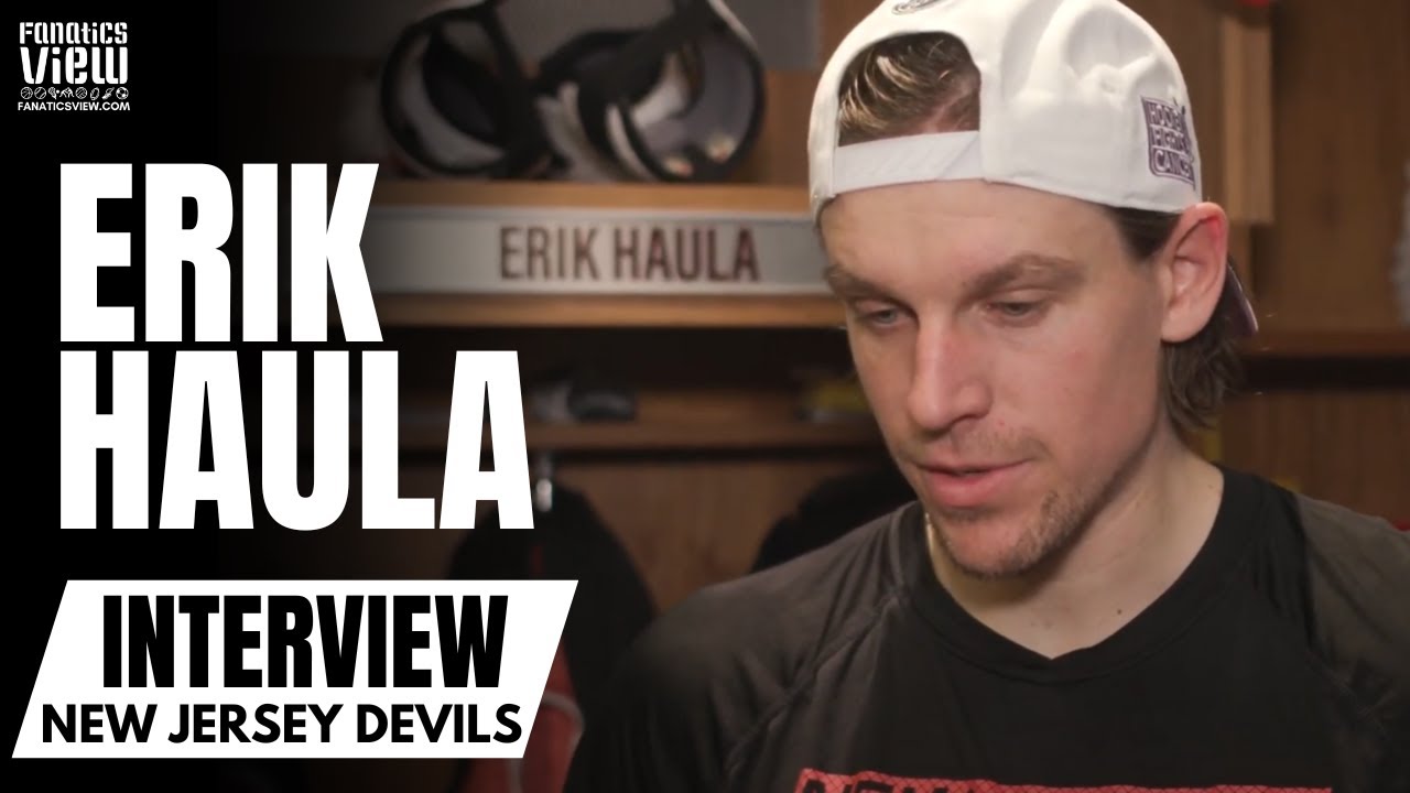 Erik Haula Discusses Representing Finland in Four Nations, 