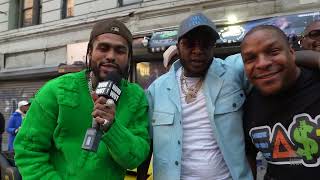 Dave East and Young Chris shooting Naughty out in Harlem