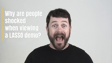 Why are people shocked when viewing a LASSO demo?