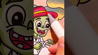 Funny Zombie Gardening 🧟🌻 | Fun Coloring