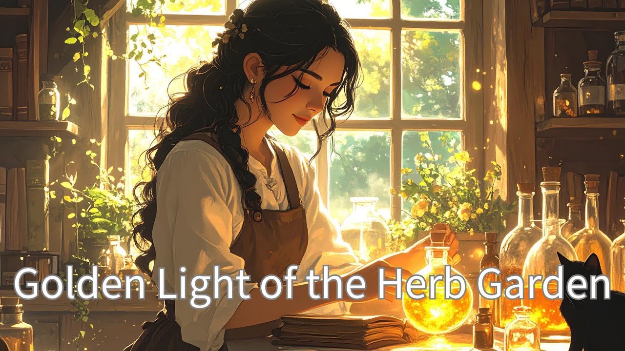 Golden Light of the Herb Garden