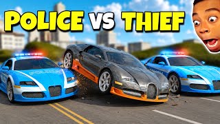 Bugatti Police VS Bugatti Thief 😱| Extreme Car Driving Racing 3D 🚨| screenshot 4