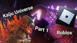 Roblox Kaiju Universe gameplay - part 1