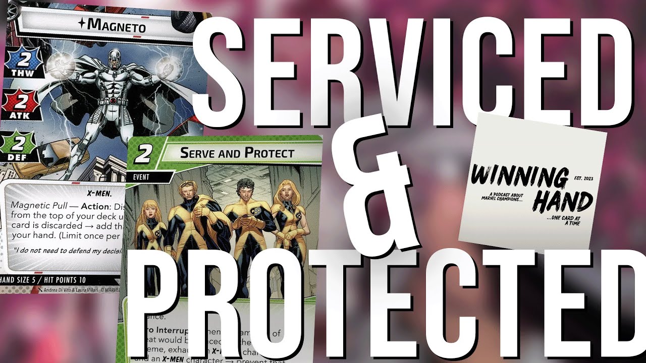 Magneto (Serve and Protect) vs Expert Batroc Marvel Champions Live Replay