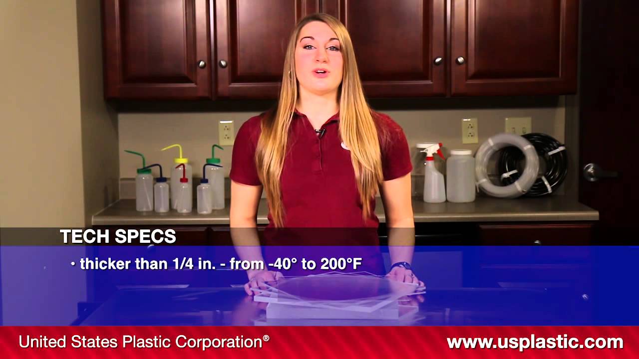 CLEAR ACRYLIC SHEET U.S. Plastic Corporation® Product Spotlight