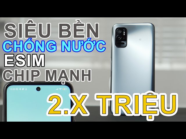 Đánh giá Redmi Note10T 5G giá rẻ 2.5 triệu Lazada: CHỐNG NƯỚC, SIÊU BỀN, ESIM, CHIP MẠNH...