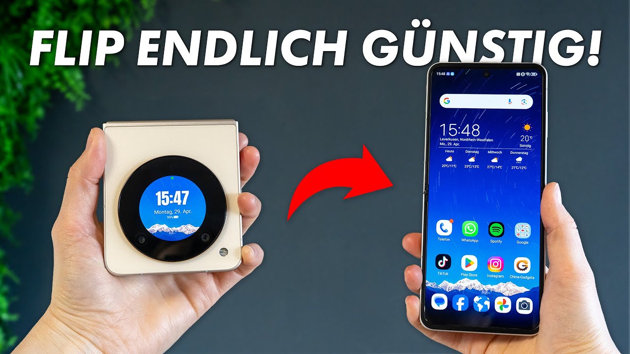 Samsung Flip-Killer?! Nubia Flip 5G im Test