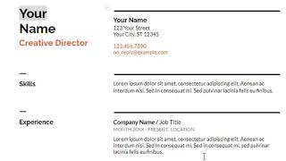 Celebrity Workforce Development: Virtual Tech to Go - Write a Resume with Google Docs Profile