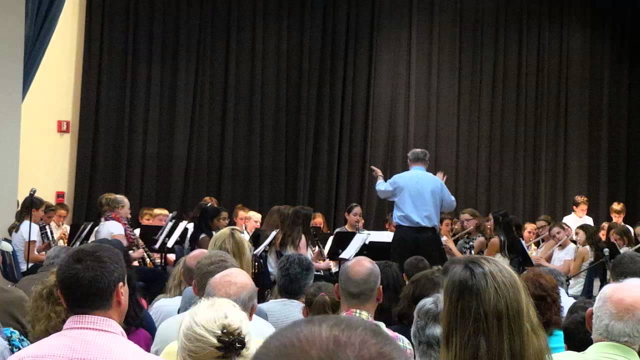 Jurassic Park theme song Beatrice Wood Elementary School Plainville, MA