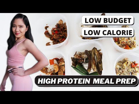 MEAL PREP with me ♡ Low Budget Low Calorie HIGH PROTEIN Meals for Weight Loss (FAT LOSS)!
