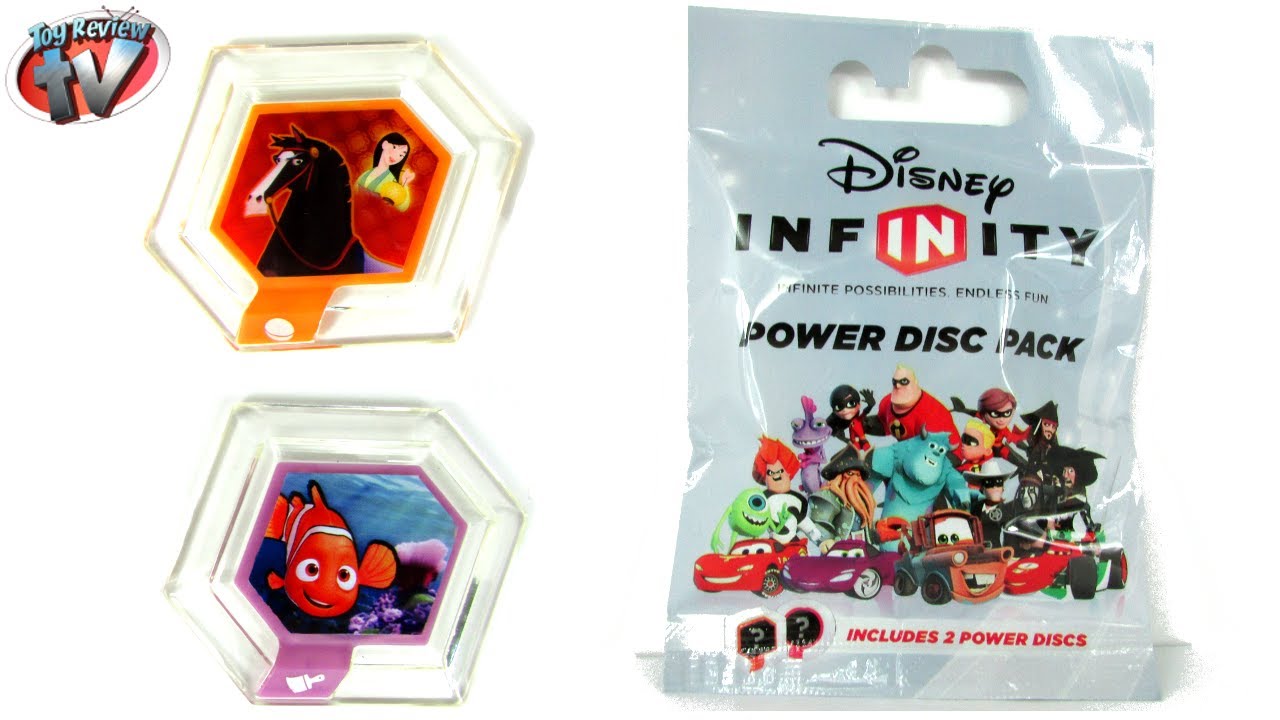 Disney Infinity Power Disc Pack Mystery Blind Bag Toy Review YouTube