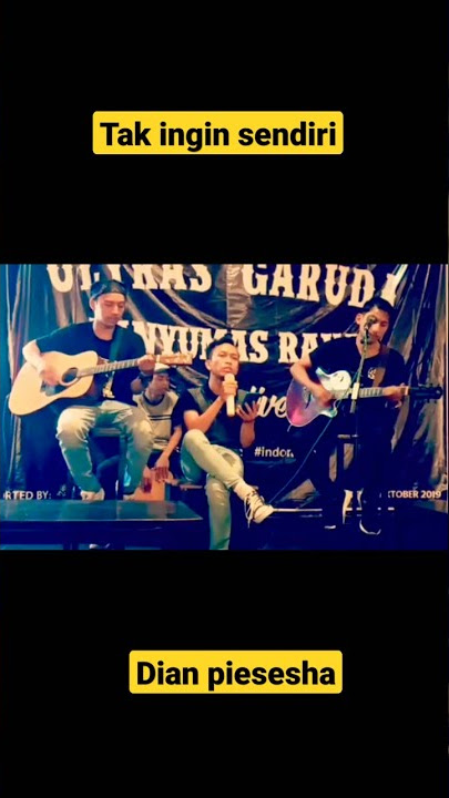 Tak ingin sendiri - Dian Piesesha akustik cover