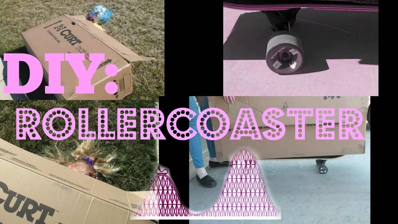 DIY Roller Coaster YouTube