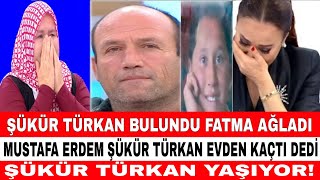Di̇dem Arslan Yilmaz Vazgeçme Şükür Türkan Bulundu Fatma Ağladi Mustafa Erdem Şükür Türkan Yaşiyor Resimi