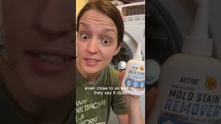 Remove those built up mold stains in your washing machine gasket