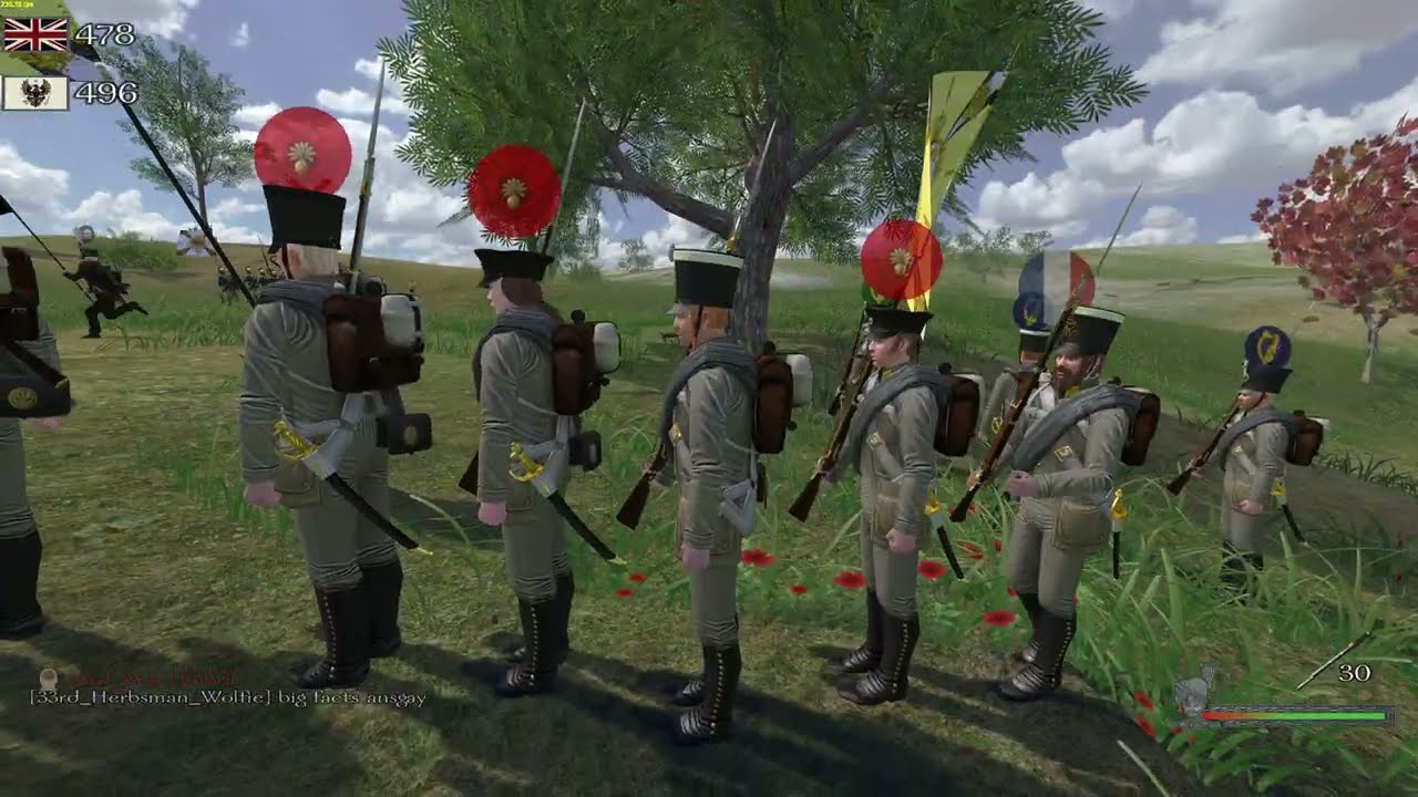 Mount & Blade Наполеоновские войны: 33-й воскресный линейный бой - 16.11.2025