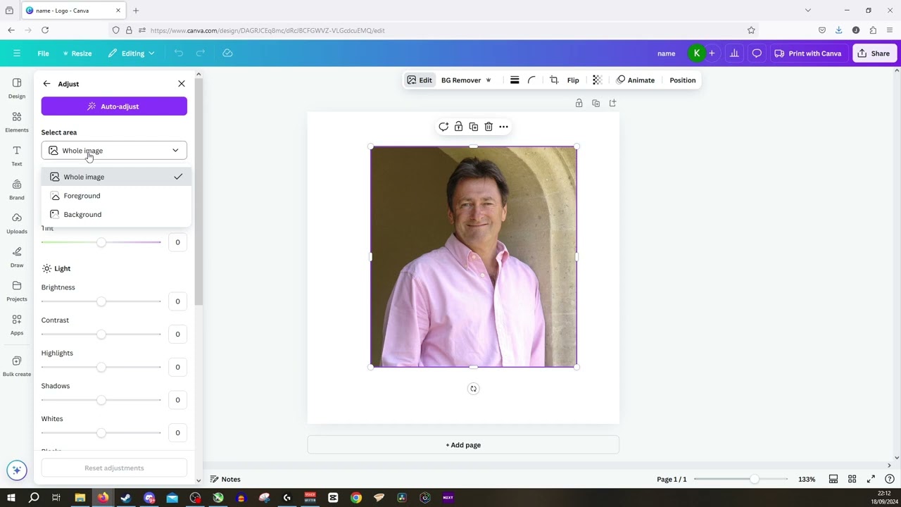 How to Add Background Color on Canva