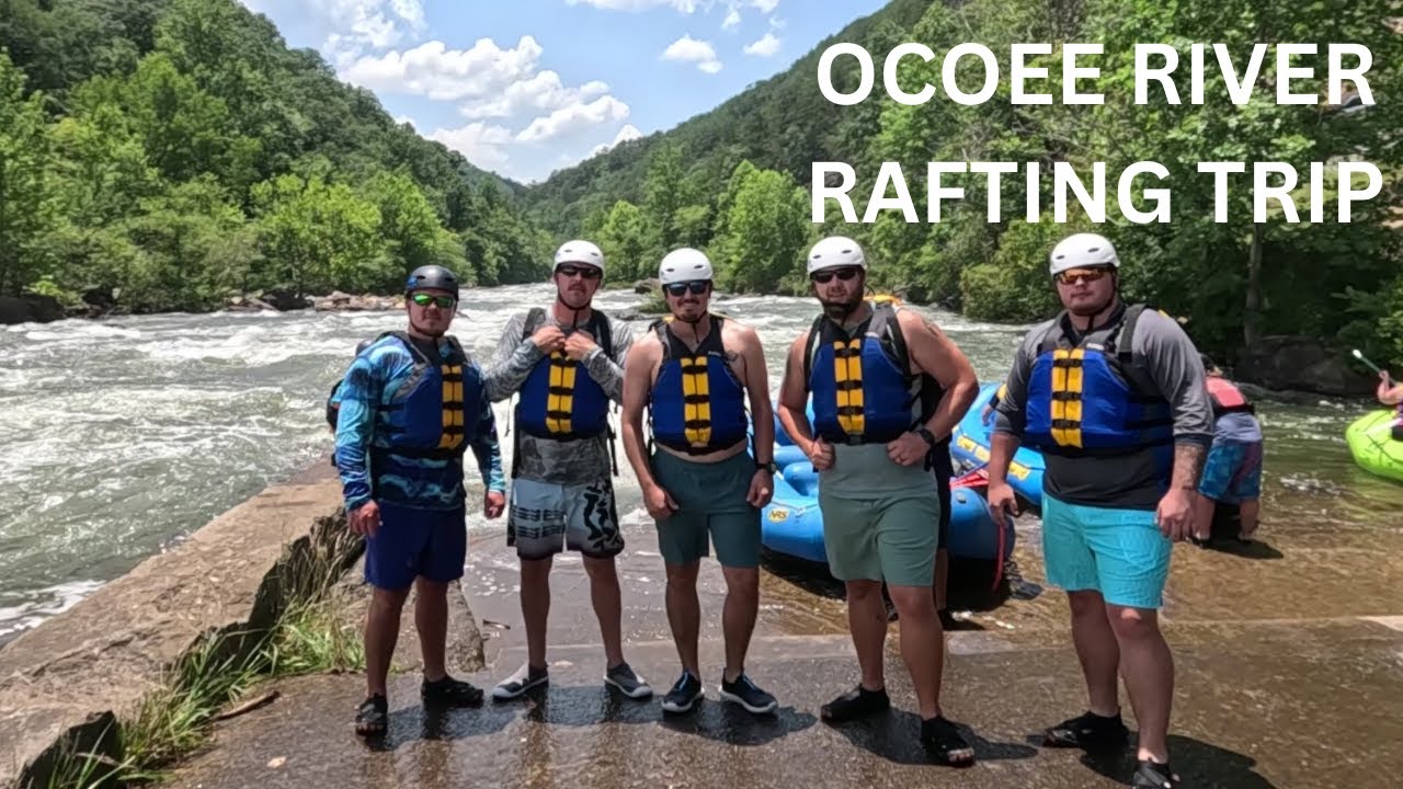 WHITEWATER RAFTING... OCOEE RIVER... MIDDLE SECTION