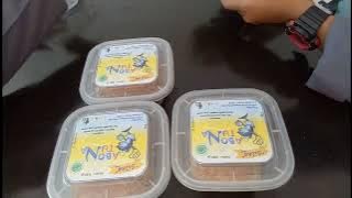 Abon ikan awet dalam kemasan vacum