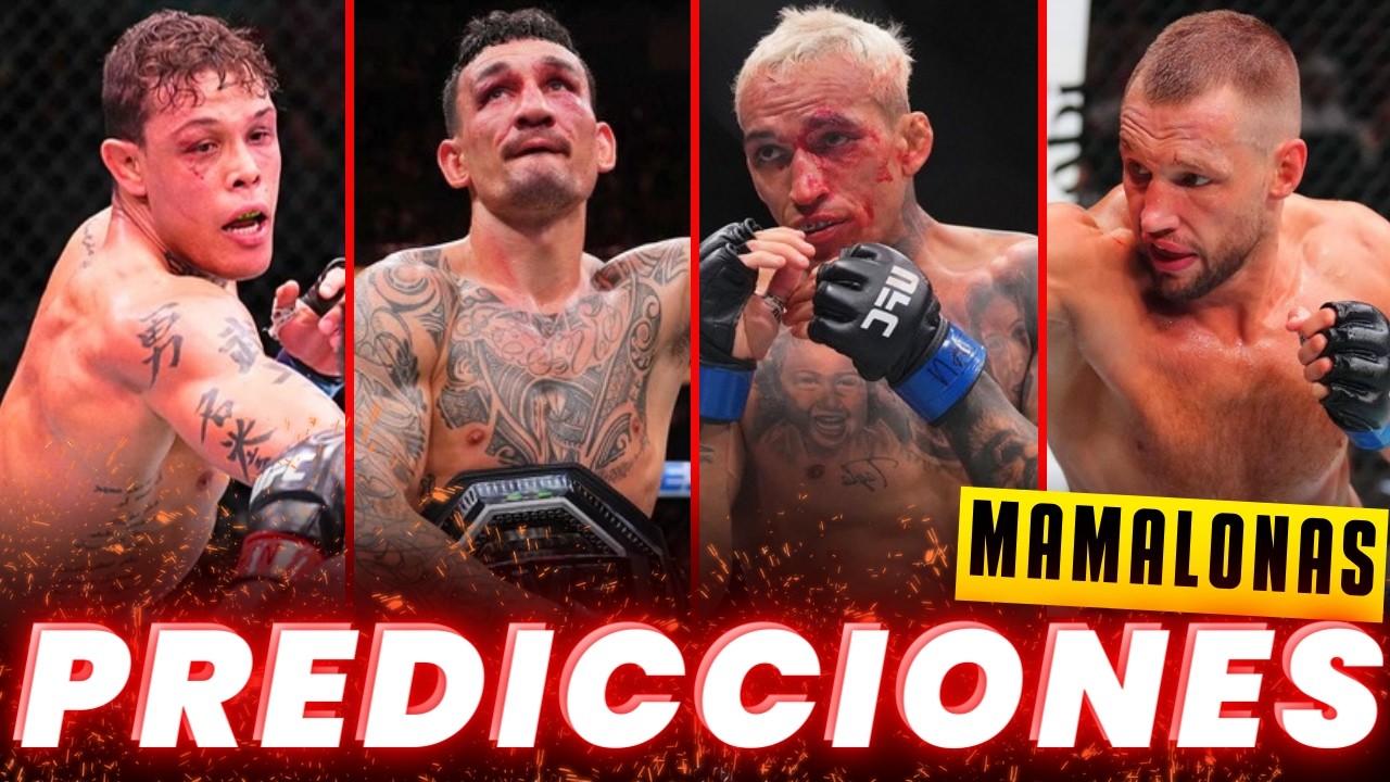 UFC 326 🤑 PREDICCIONES MAMALONAS 🤑 // Holloway vs Oliveira
