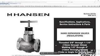 Hansen Sizing Tool Walkthrough Part 3   Sizing Multiple Valves