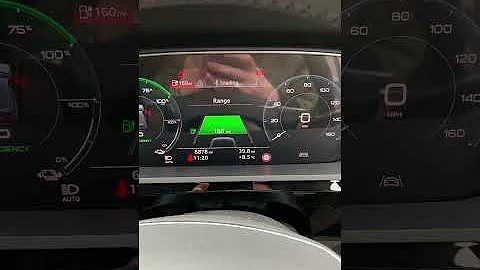 Audi Etron 55 80% charge #shorts