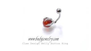 Claw Design Belly Button Ring