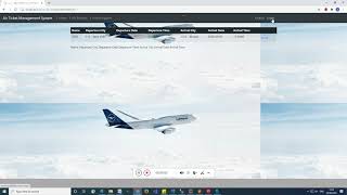 Airline Ticket Management System [Spring, JSP, HTML,  MYSQL & CSS]