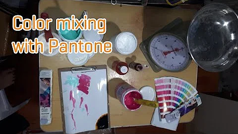 Color Mixing with Pantone | Screen Life