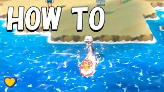 HOW TO GET Secret Technique Sea Skim in Pokémon Let's Go Pikachu & Eevee screenshot 3