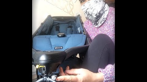 Using the tracker knob on your BOB jogger to fine-tune tracking.